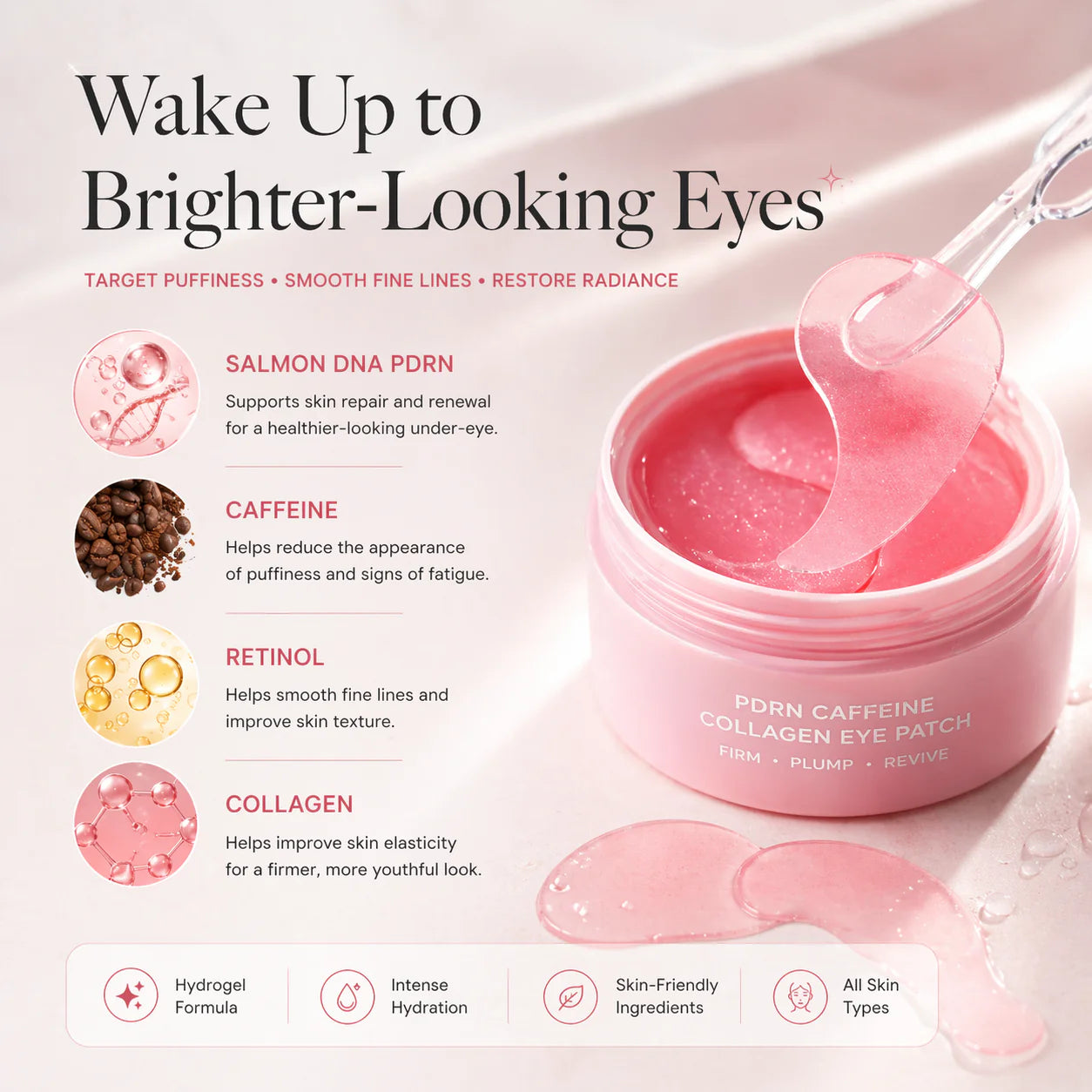 Korean collagen eye patch